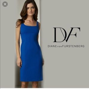 DVF 🔥SALE 💋 cobalt Bridget dress size 10 $345